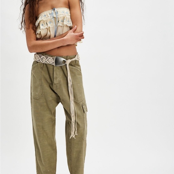 Free People Pants - Free people Olive Green Women's Pants